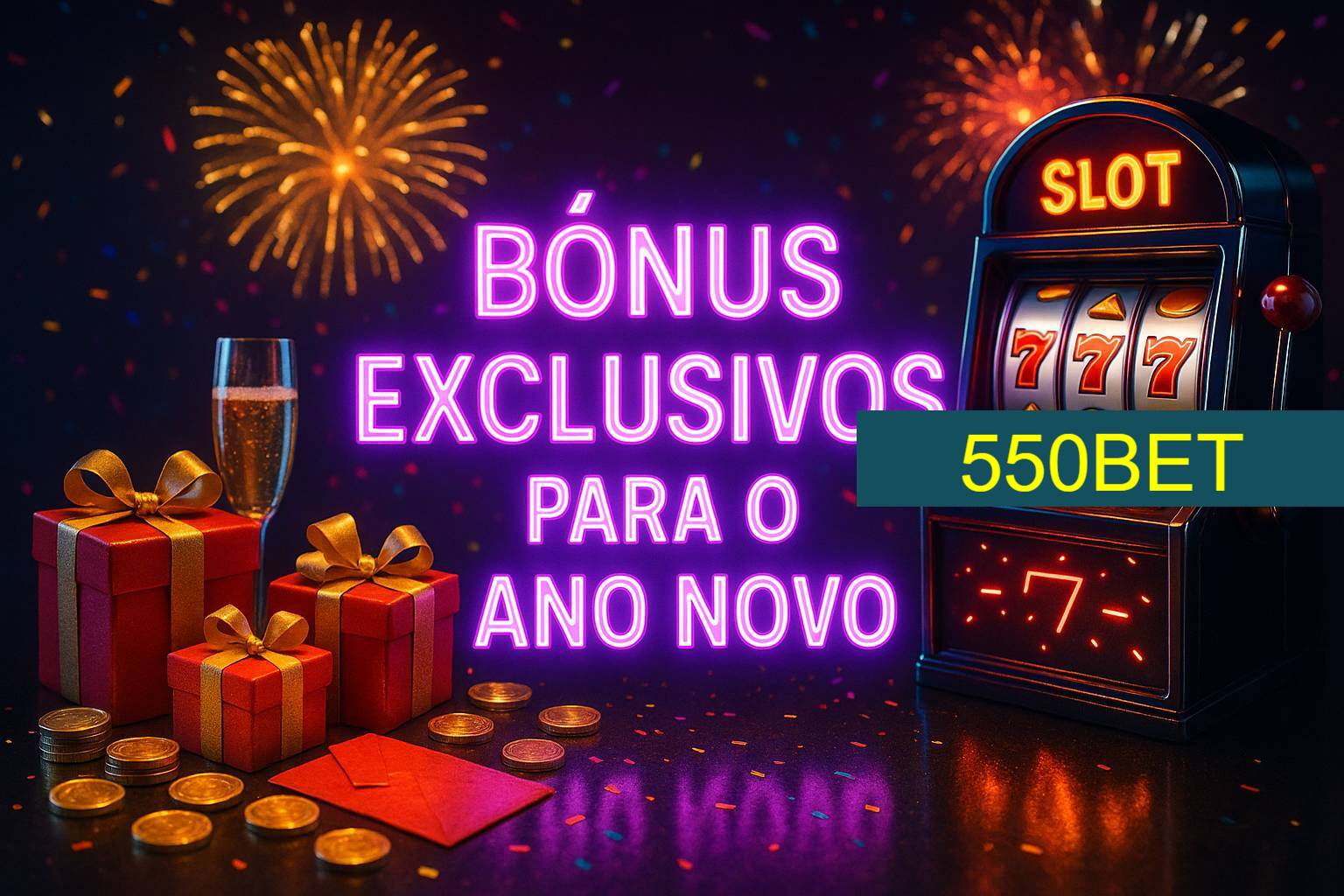Promoções de Ano Novo no 550BET